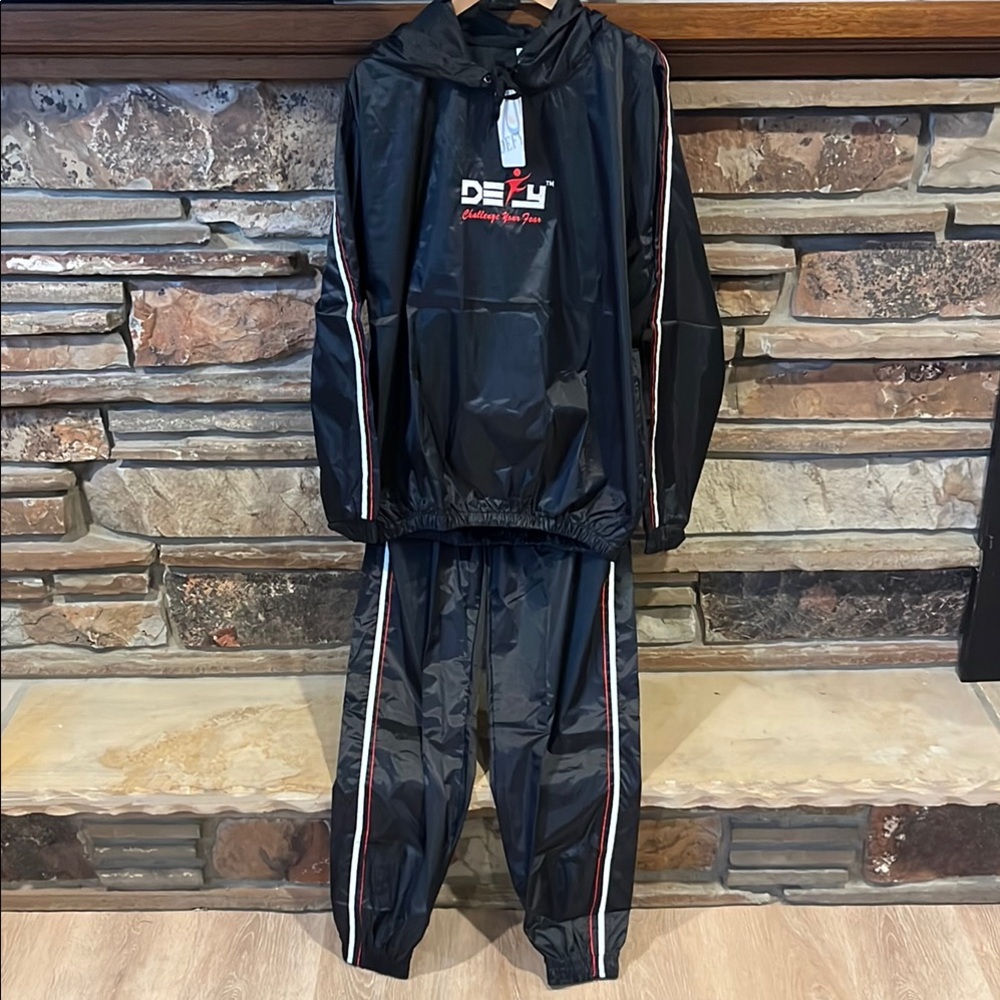 Black Performance Jacket for Men